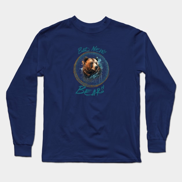 Bad News Bears Long Sleeve T-Shirt by KoumlisArt